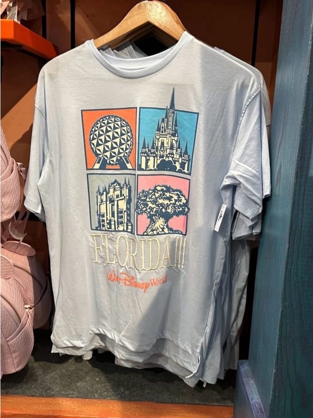 Disney Parks Florida T shirt blue WDW 2026